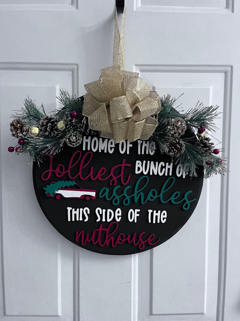 Christmas Vacation Quote SVG PNG, Jolliest Bunch of Assholes (digital ...