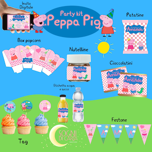 Party kit Peppa Pig