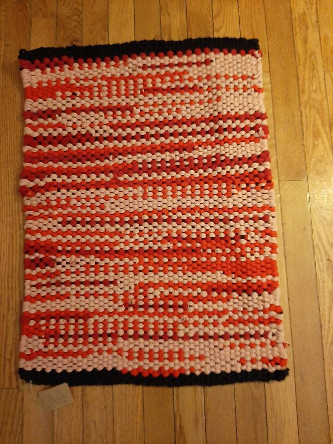 Plain Weave Rag Rug. 30x 20 - Etsy