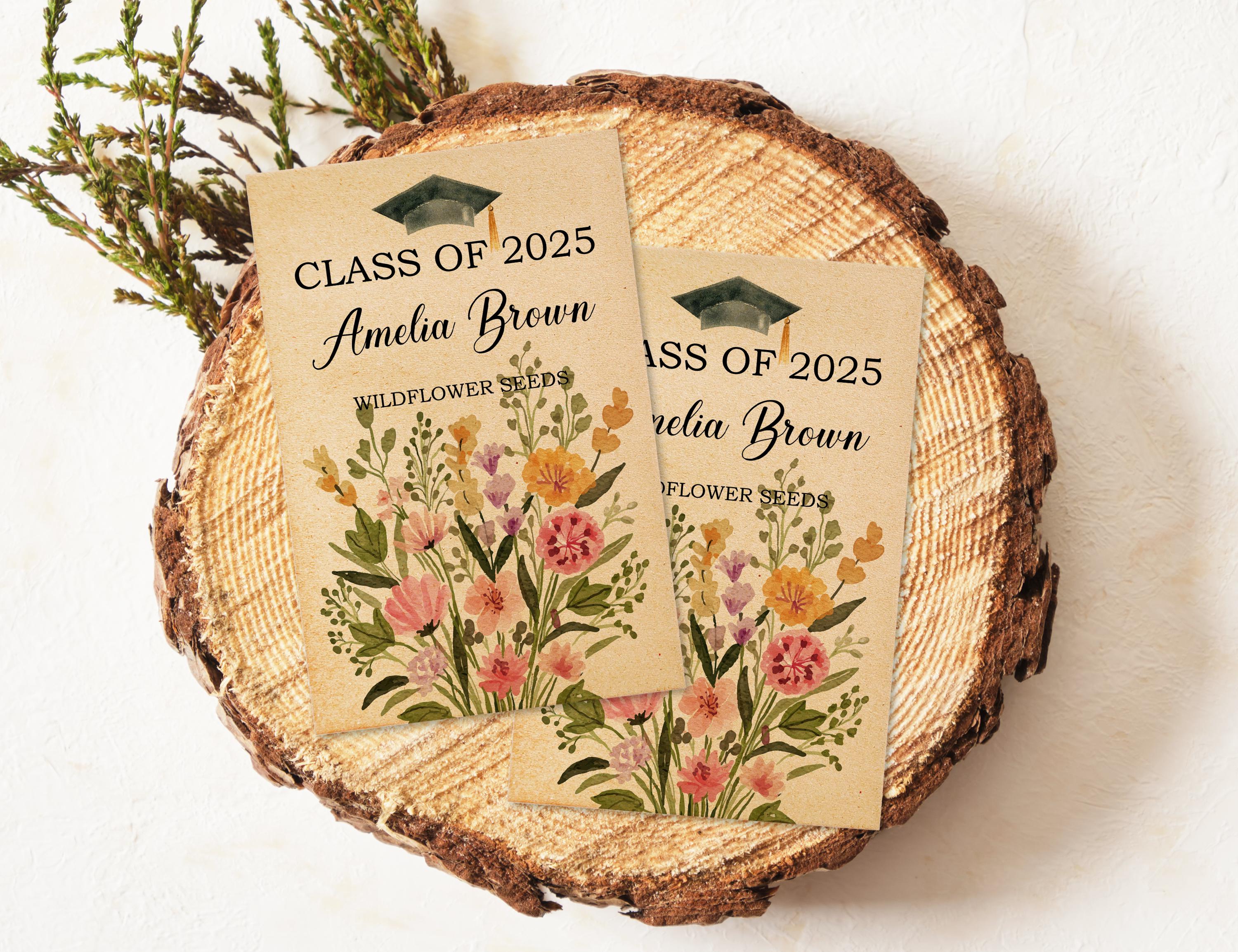 Grad Packet BULK Graduation Seed Packets/graduation Party Favors/grad Party Decor ...