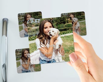 Sweet 16 Party Favors Custom Quinceañera Birthday Magnets Photo Quinceañera Magnets Favors Sweet 15 Party Favors Mis Quince Party Favors