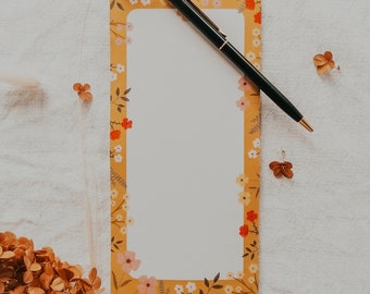 Notizblock "Blumen" | Notizen | Liste | Schreibware