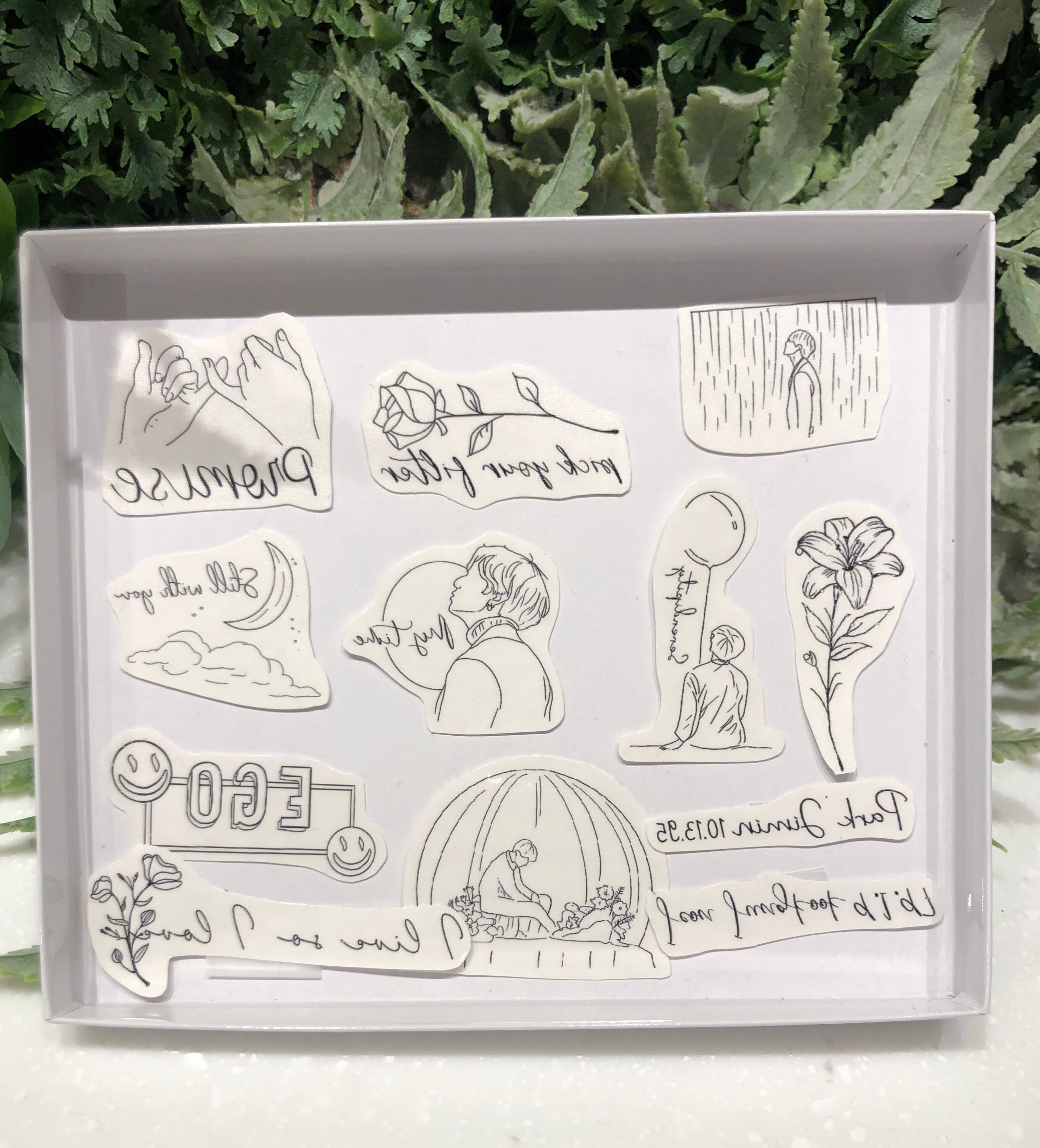 BTS Member Core Tattoo Sets
