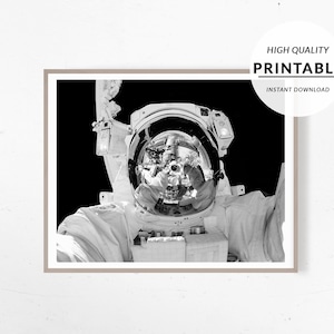 Astronaut Print, Nasa Poster, Astronaut Wall Art, Space Wall Art, Space Poster, Boys Room Print, Digital Prints, Printable Wall Art