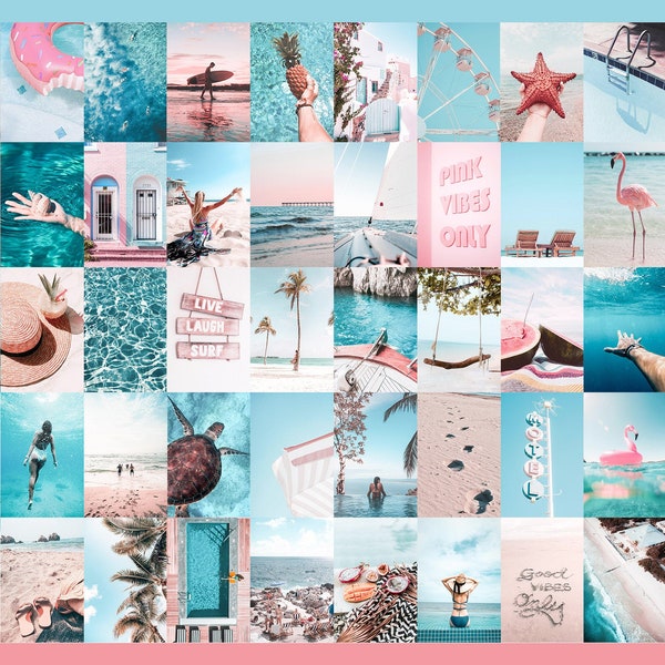 Beach Collage Kit - Etsy
