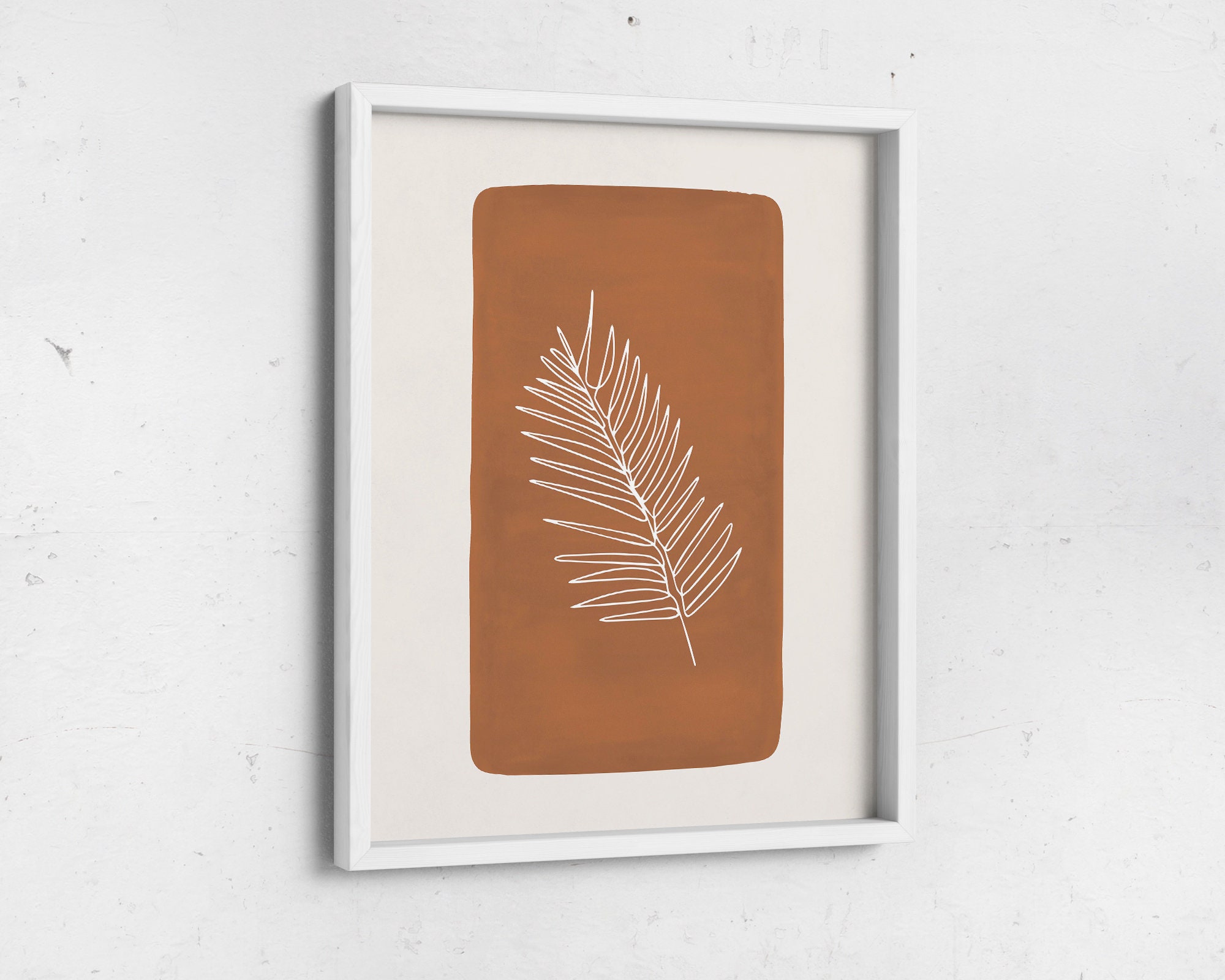 Botanical Wall Art Botanical Printable Palm Tree Print | Etsy