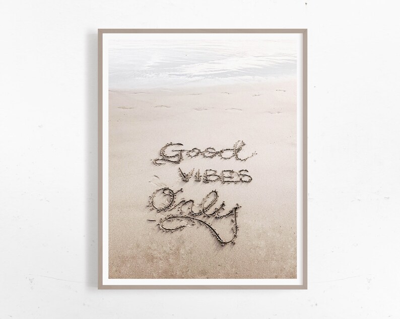 Set of 6 Prints Beach Prints Set Boho Beach Decor Coastal Etsy