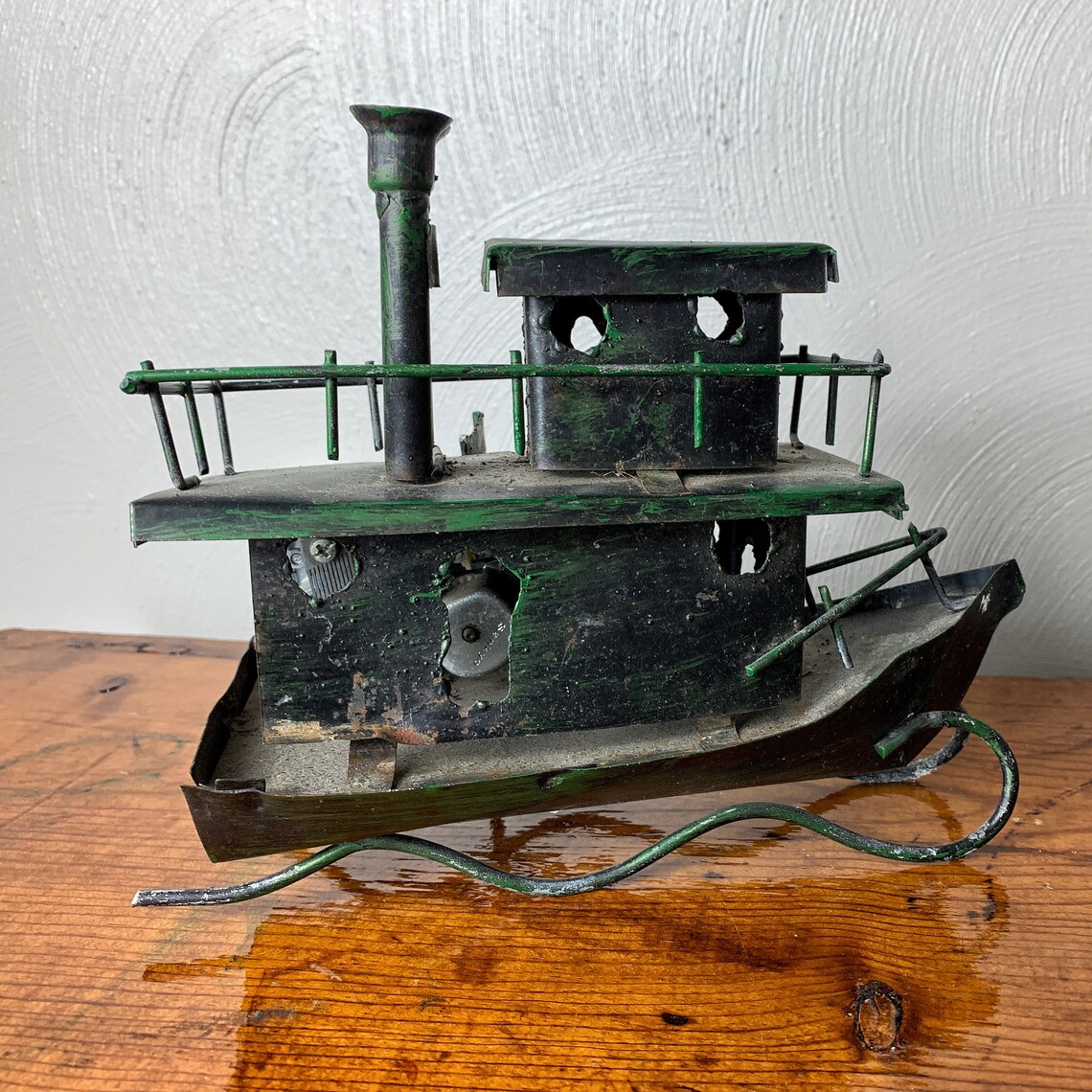 metal steamboat music box a good-art creation etsy