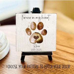 Dog Loss Gift, Pet Loss, Personalized Dog Loss, Dog Lover Gift, Dog Sympathy Gift, Dog Memorial, Personalized Loss, Dog Passing Gift, Dog