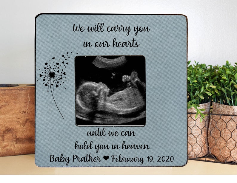 Baby Loss Gift Remembrance Frame Miscarriage Gift Frame Etsy