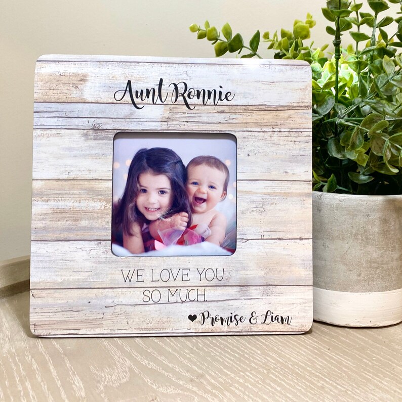 Aunt Gift Aunt Frame Auntie Gift Auntie Frame Personalized Gift Personalized Frame Aunt Birthday Gift