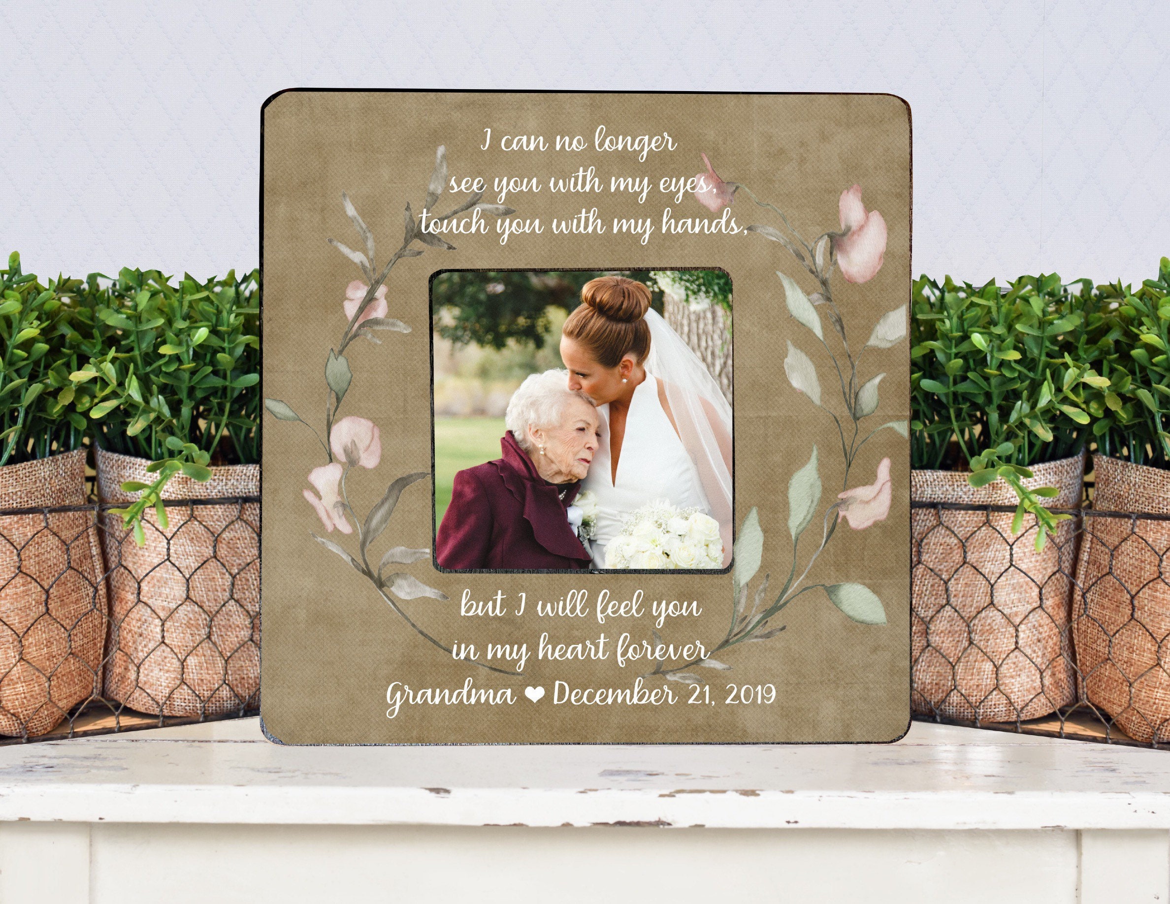 Grandma Loss Remembrance Frame Grandma Frame Memorial Gift Etsy