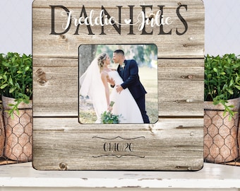 Wedding Gift- Wedding Personalized Frame- Engagement Frame- Wedding Frame- Personalized Engagement- Couples gift- Newlywed Gift