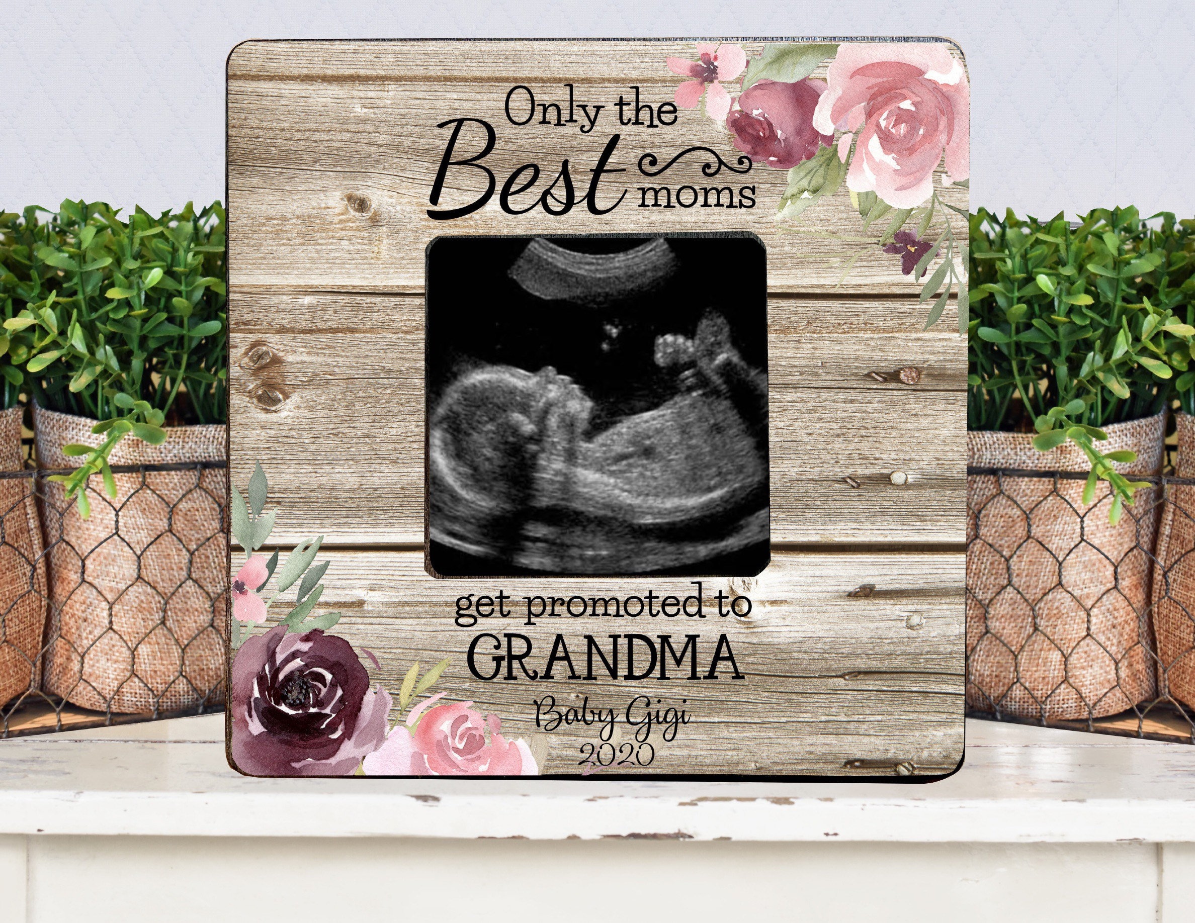 Ultrasound Gift Ultrasound Frame Sonogram Gift Sonogram Frame Etsy