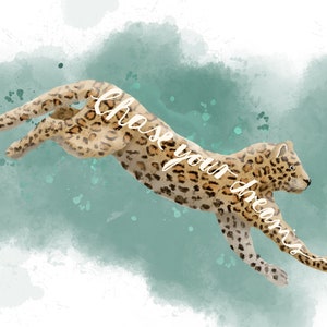 Poster leopard download