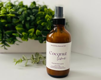 Coconut lime Room and Linen Spray, Freshening Sprays, Room Spray, Linen Spray, Air Freshener, Bathroom Spray, Linen spray