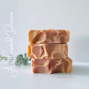 A Thousand Dreams Soap Bar, Organic Handmade Soap Bar, Luxurious Scented Soap, Artisan Soap Bar, Natural Vegan Soap Bar, Jabón Artesanal