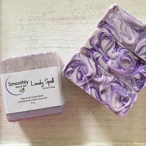 Lovely Spell Soap Bar, Organic Handmade Soap Bar, Luxurious Scented Soap, Artisan Soap Bar, Natural Vegan Soap Bar, Jabón Artesanal