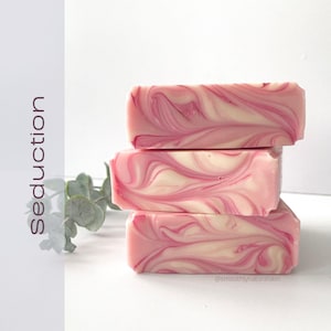 Seduction Soap Bar: Handmade Vegan Soap with Melon & Plum