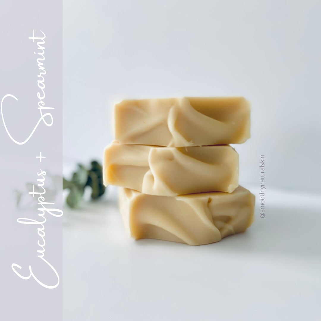 Eucalyptus Spearmint Aloe Vera Oatmeal Soap Bar, Organic Handmade Soap ...
