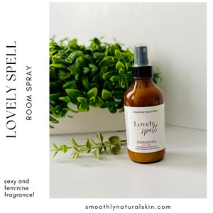 Lovely Spell Room and Linen Spray, Freshening Sprays, Room Spray, Linen Spray, Air Freshener, Bathroom Spray, Room freshener