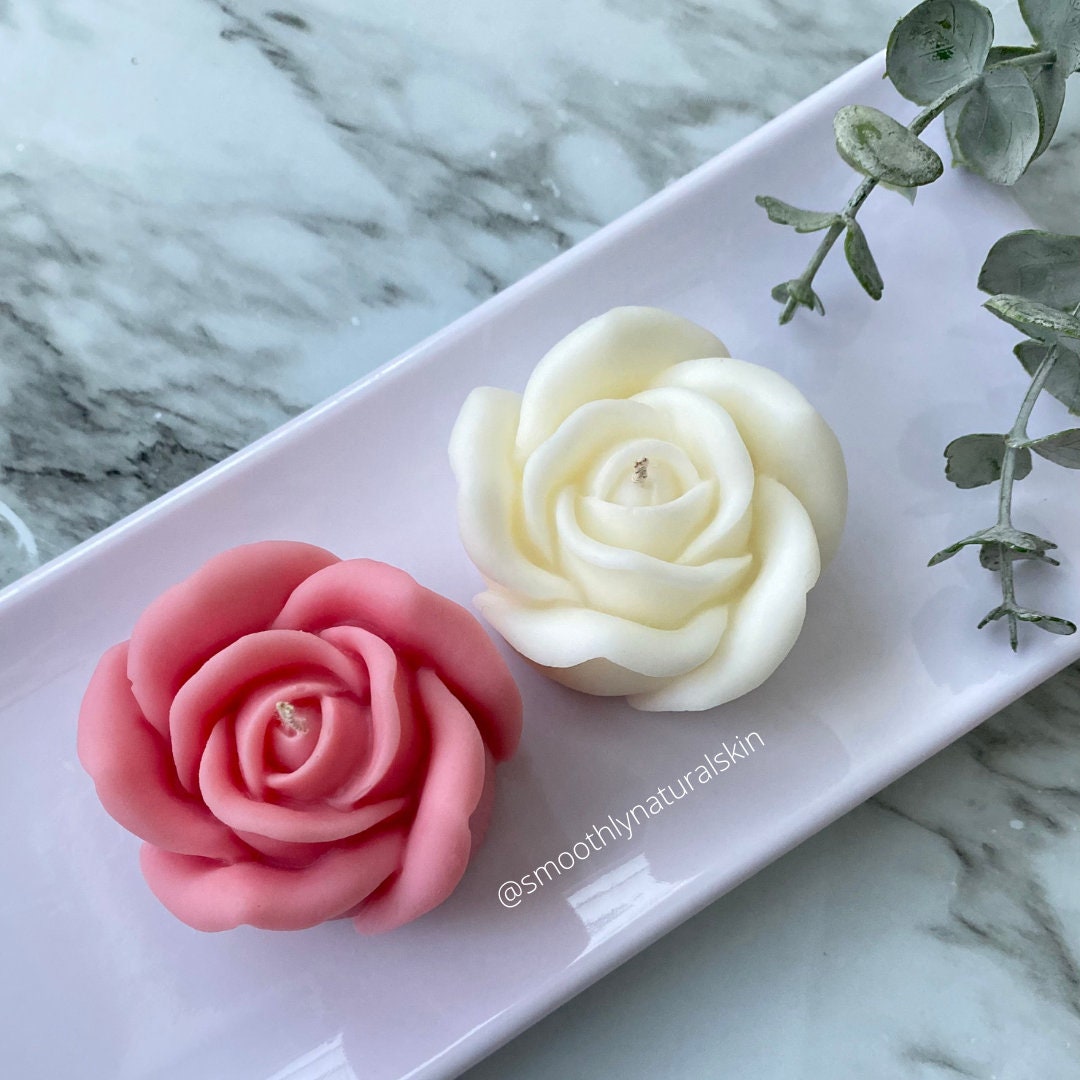 Rose Candle, Rose Shaped Candles, 3D Rose Candles, Home Decor Candle