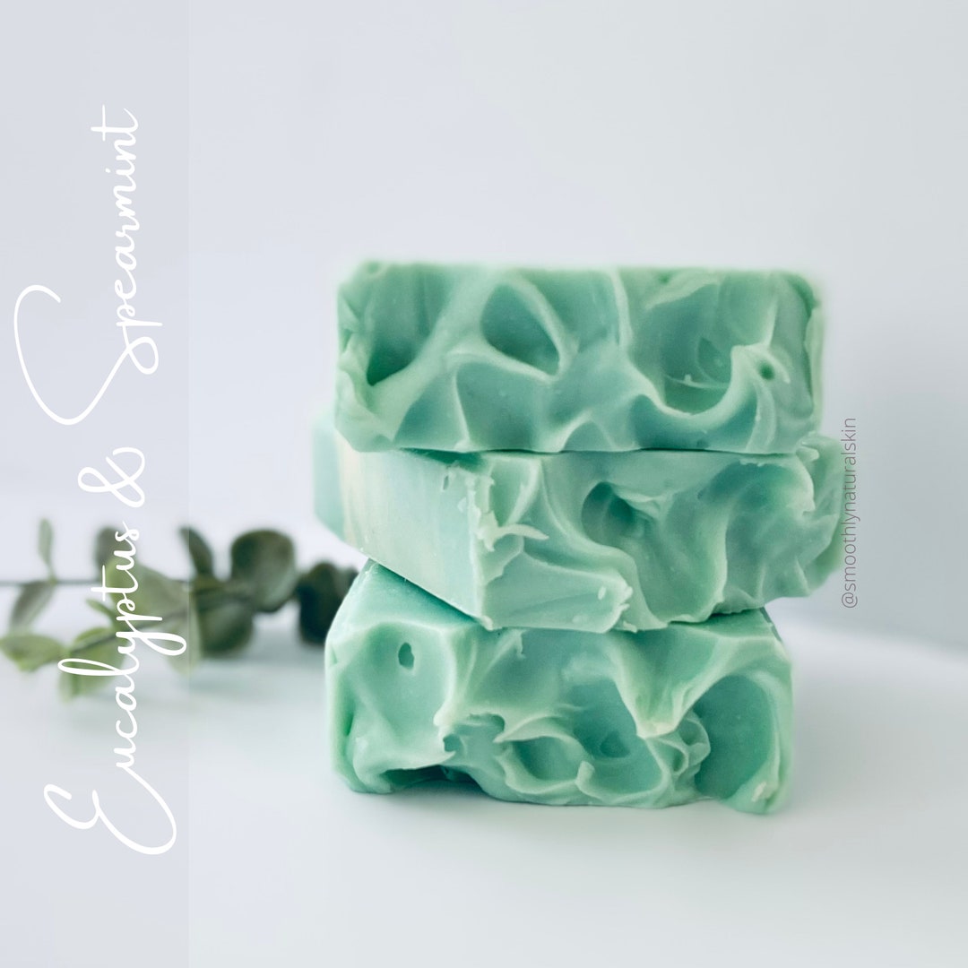 Eucalyptus & Spearmint Soap, Fragrance Soap, Natural Vegan Soap ...