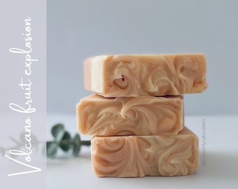 Organic Soap, Bar Soap, Artisan Soap, Skincare, Vegan Soap, Scented Soap, Handmade Soap Bar, Handmade Soap, Natural Soap, Jabon, Volcano