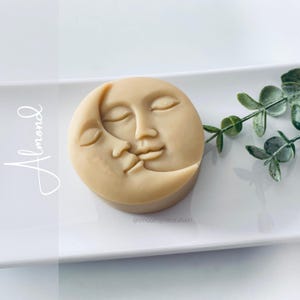 Moon & Sun Almond Soap - Vegan Soap - Scented Soap - Artisan Soap - Soap Bar - Jabon - Bar Soaps - Natural Soap