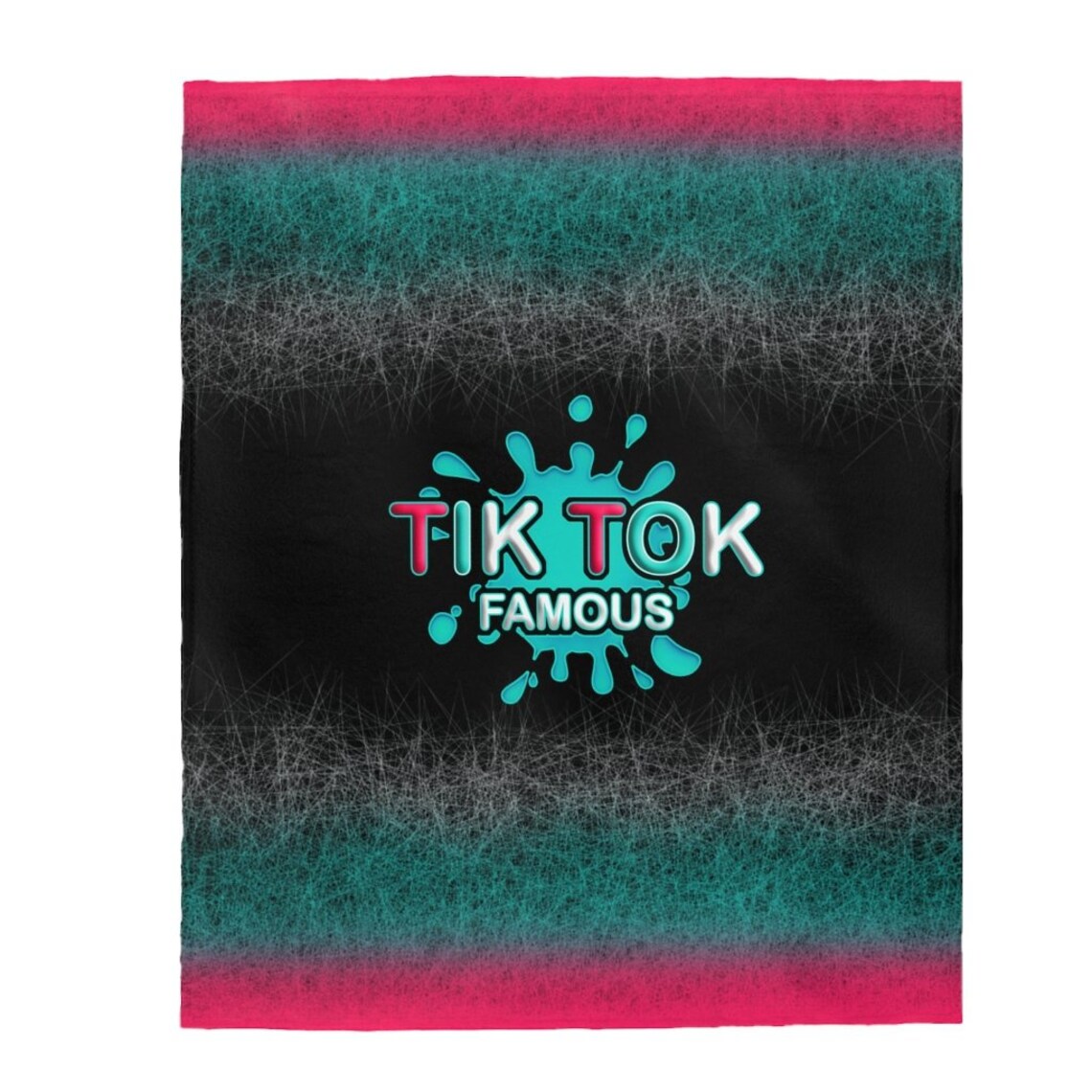 Tik TOK Throw Blankets Tik Tok Famous Fleece Tik Tok Etsy