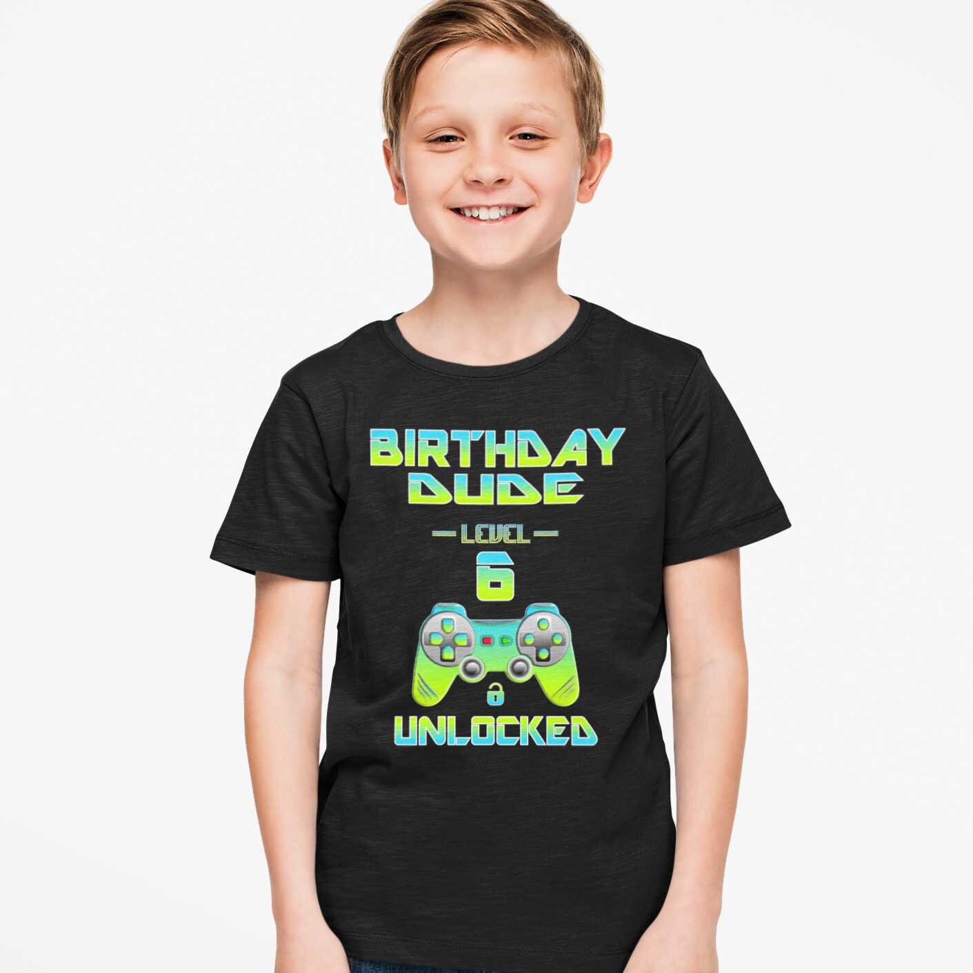 6. Geburtstag Shirt junge Geburtstag junge Shirt 6 Geschenk Etsy