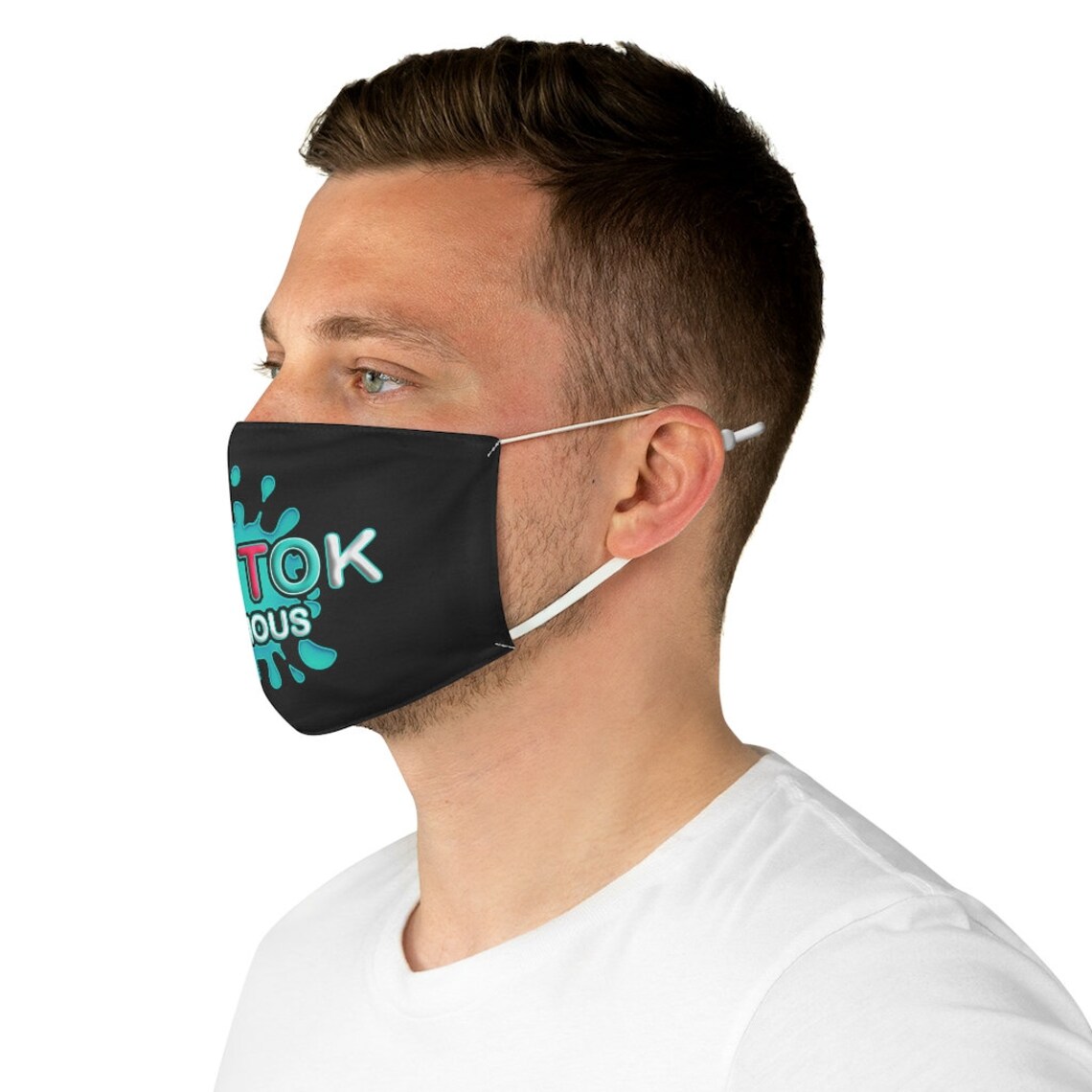 Tik Tok Máscaras de Cara Tik Tok Máscaras para Hombres Etsy