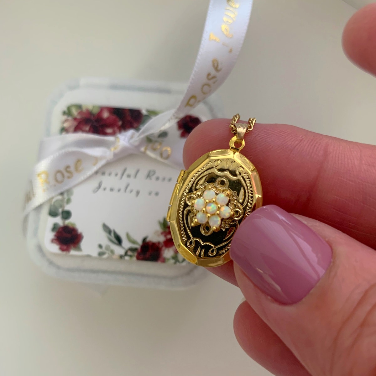 Opal Locket Genuine Opal, Opal Jewelry, Opal Lockets, Firey Opals,vintageopals,vintage Lockets,opal Locket,opal Jewelry - Etsy