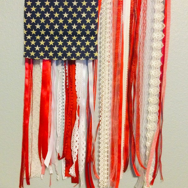 Ribbon Wall Hanging Etsy