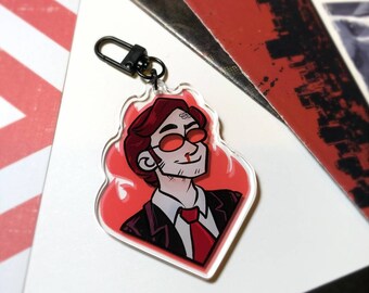 Daredevil-Matt Murdock Red Acrylic Charm