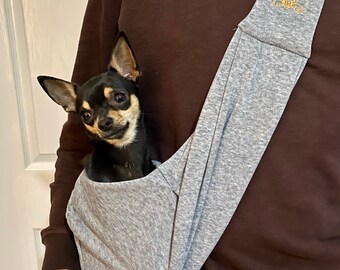 Small dog sling, pet carrier