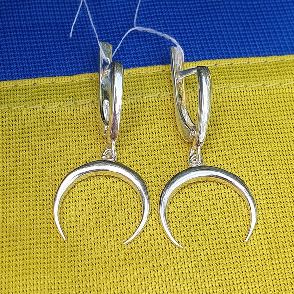 lunar amulet, Lunnitsa earrings , Lunula earrings, Lunnica earrings, lunar earrings, Lunula Woman's, Lunnitsa earrings, Lunica earrings