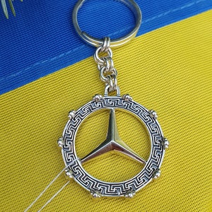 Schlüsselanhänger mit Mercedes Logo oder Anhänger