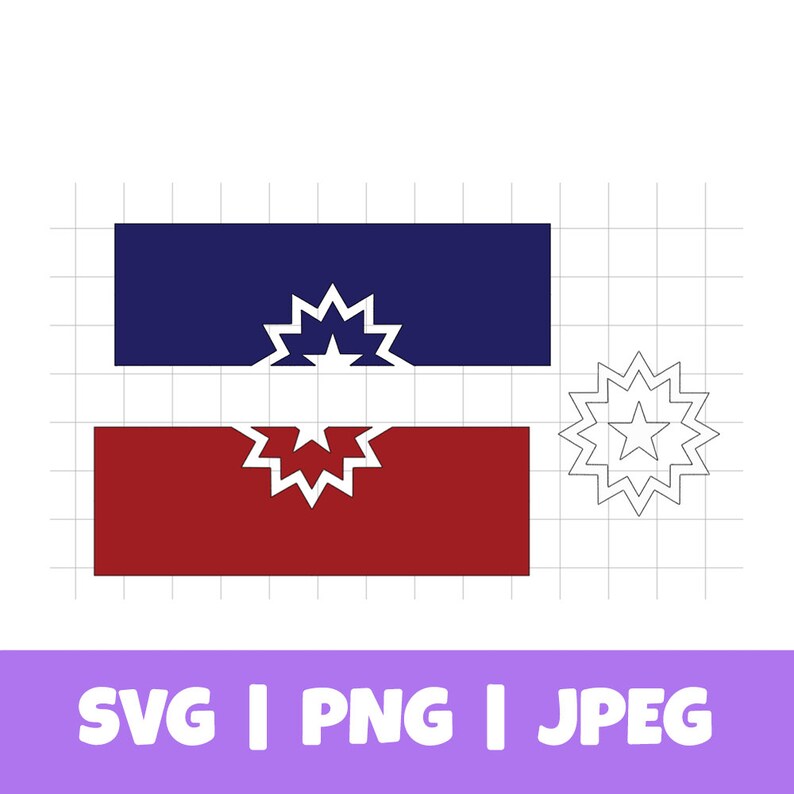 Download Juneteenth Flag Graphic SVG PNG JPEG | Etsy