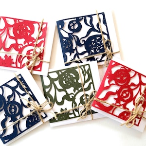 Colección de cinco tarjetas de felicitación con sobre - Granada (5)