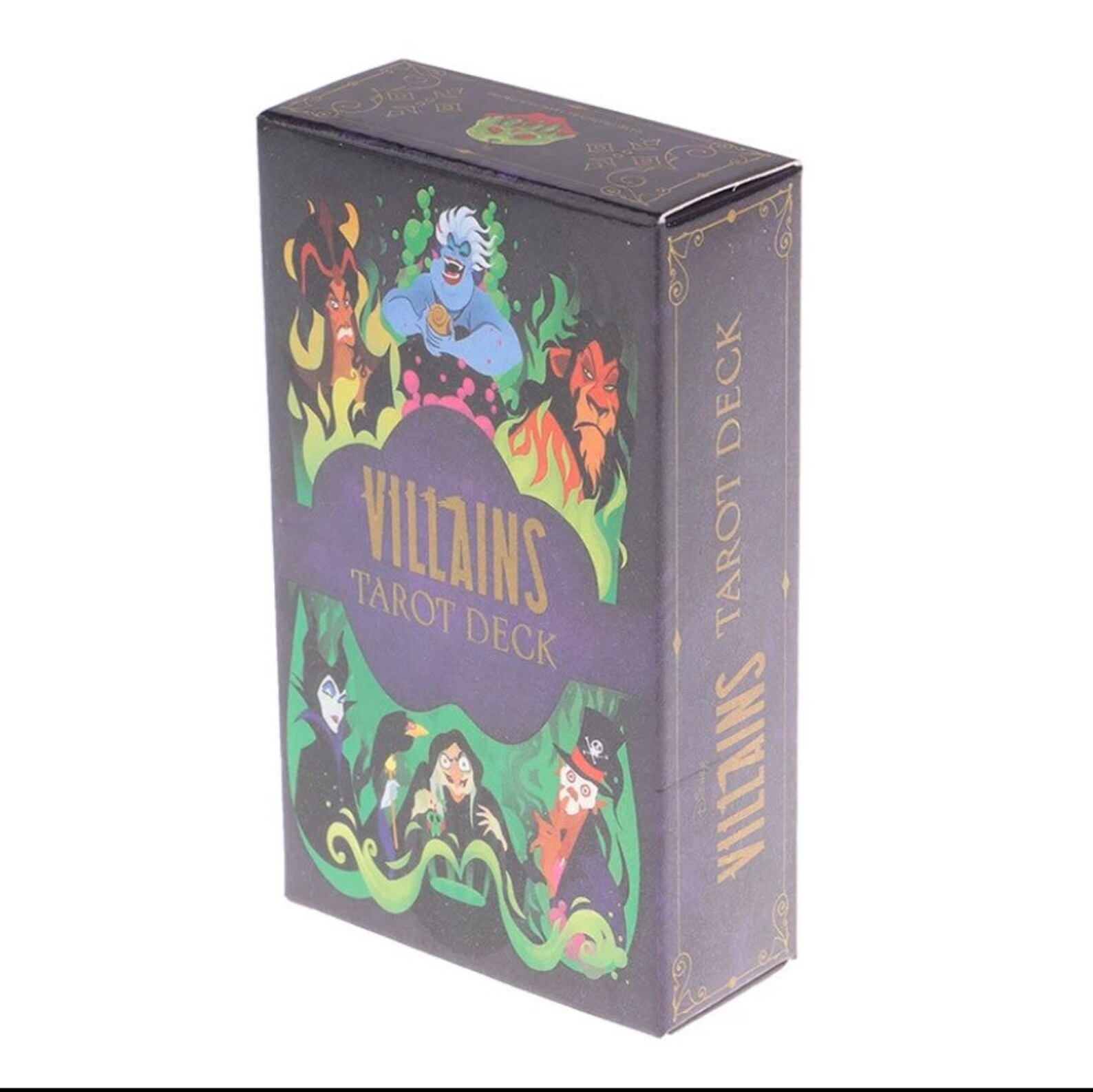 New 78pcs/set Disney Villains Tarot Card Deck Etsy