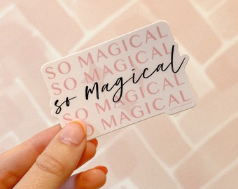 So Magical Sticker