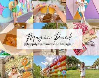 Magic Pack of 4 - Adobe Lightroom Presets (mobile)
