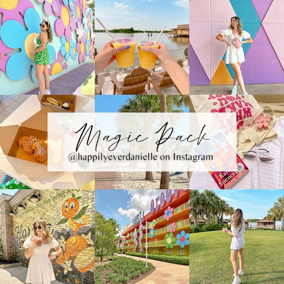 Magic Pack of 4 - Adobe Lightroom Presets (mobile)