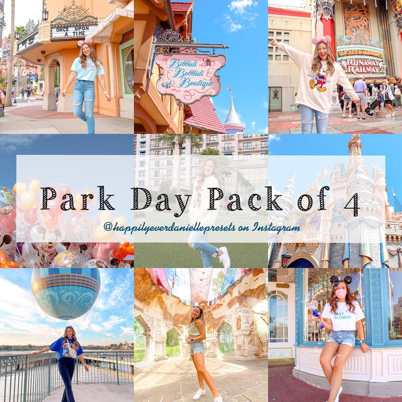 Park Day-paket med 4 förinställningar – Adobe Lightroom CC (Mobil) bild 1