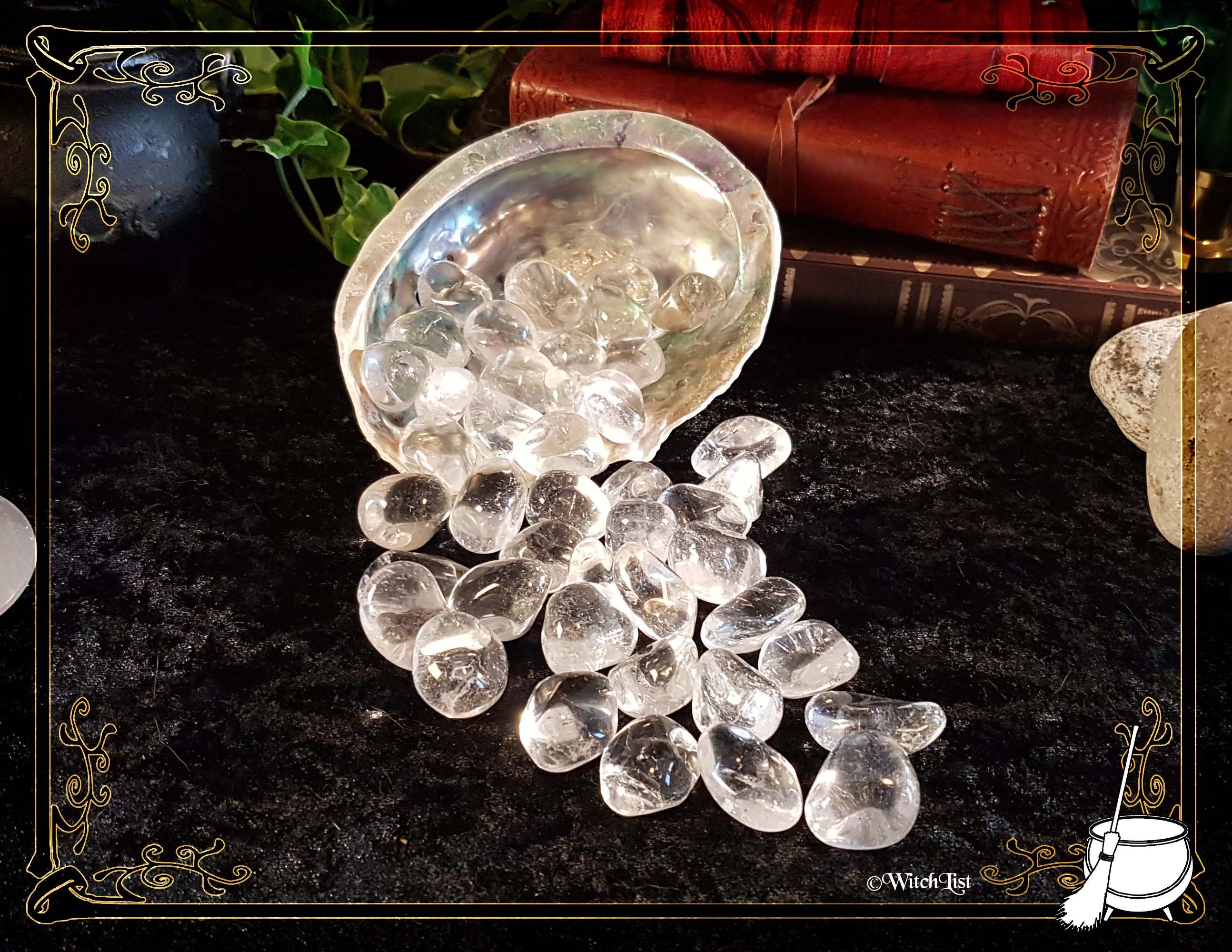 Pierre de Cristal Roche Roulée