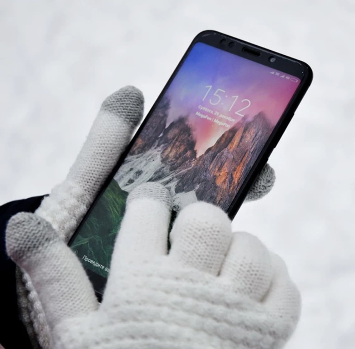 New Years Winter TouchScreen Gloves Women Teens Kids Love image 5