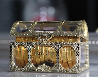 Treasure Chests ~ Filled with Chocolate Coins | by Hadya Co