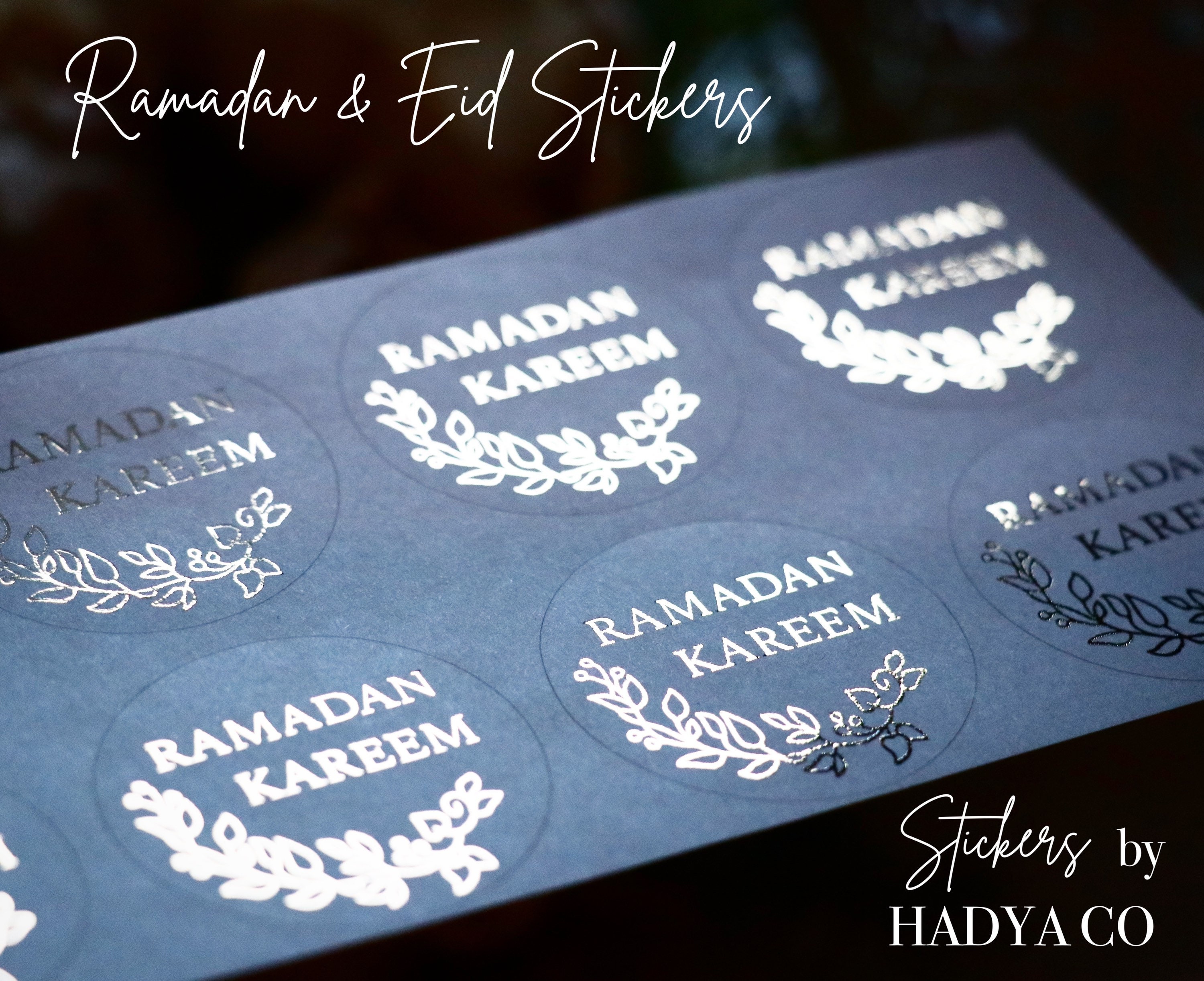 Adesivi EID Mubarak Decorazione Ramadan 2025 Per Regali Di Favore - Foto 6