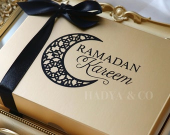 Regalo de lujo para el Iftar en Ramadán: agua Zam Zam, chocolates y dátiles Medjool